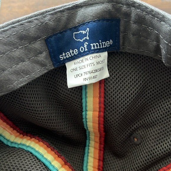 Good Vibes Rainbow Ball Cap Adjustable Baseball Cap Hat - Picture 8 of 9